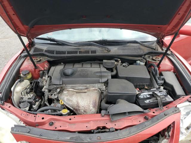 4T1BF3EK0BU629249 - 2011 TOYOTA CAMRY BASE RED photo 11