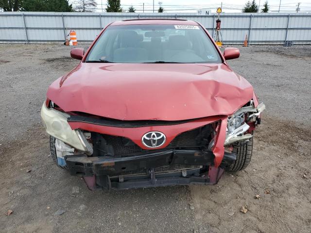 4T1BF3EK0BU629249 - 2011 TOYOTA CAMRY BASE RED photo 5
