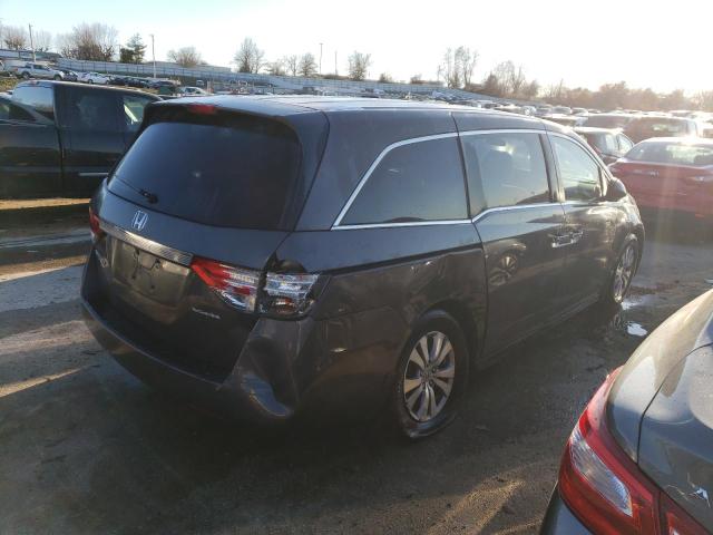 5FNRL5H43FB052753 - 2015 HONDA ODYSSEY EX GRAY photo 3