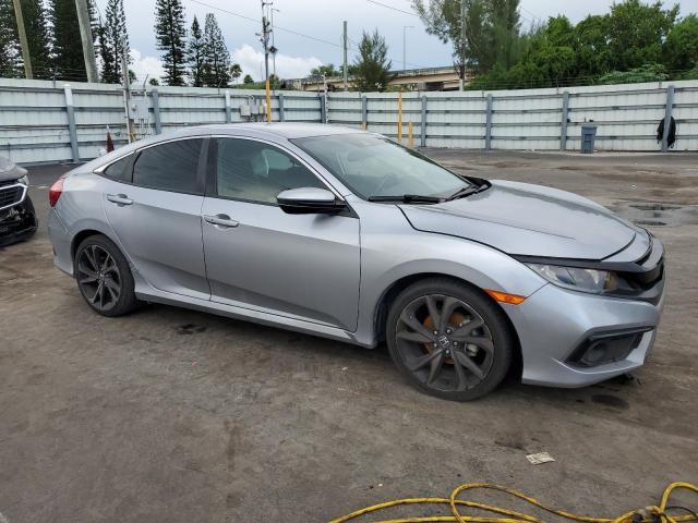 2HGFC2F87MH508866 - 2021 HONDA CIVIC SPORT ვერცხლისფერი ფოტო 4