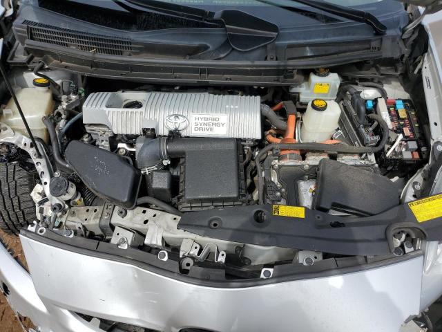 JTDKN3DU9A0069795 - 2010 TOYOTA PRIUS SILVER photo 11