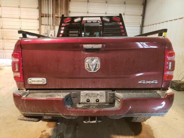 3C6UR5GL2NG127234 - 2022 RAM 2500 LONGHORN RED photo 6