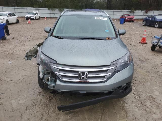 2HKRM3H70CH512928 - 2012 HONDA CR-V EXL TEAL photo 5