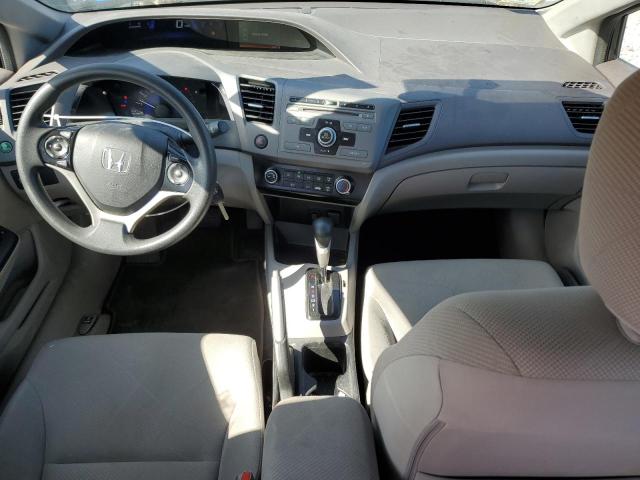 2HGFB2F57CH583090 - 2012 HONDA CIVIC LX GRAY photo 8