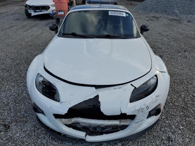 JM1NC2MF7D0230048 - 2013 MAZDA MX-5 MIATA CLUB WHITE photo 5