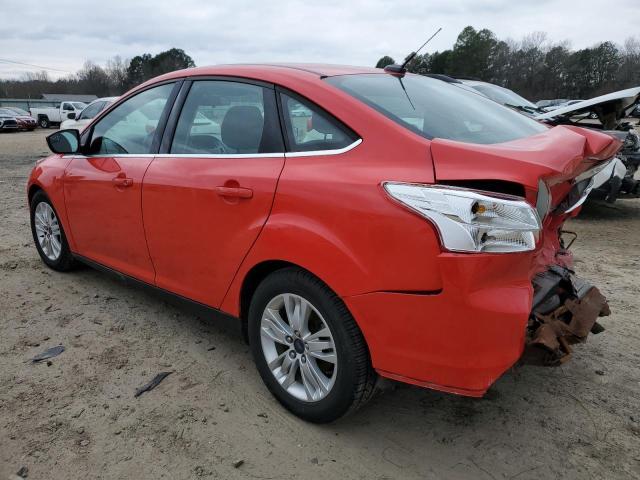 1FAHP3H27CL457869 - 2012 FORD FOCUS SEL RED photo 2