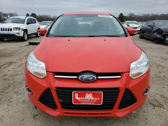 1FAHP3H27CL457869 - 2012 FORD FOCUS SEL RED photo 5