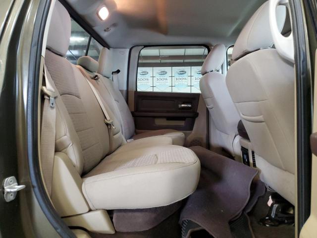 1C6RD7LT9CS148612 - 2012 DODG RAM 1500 SLT GREEN photo 10