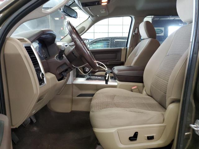 1C6RD7LT9CS148612 - 2012 DODG RAM 1500 SLT GREEN photo 7