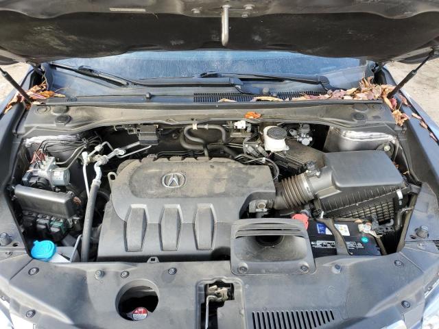 5J8TB4H33JL005790 - 2018 ACURA RDX GRAY photo 11