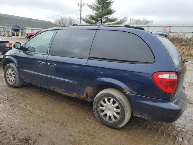 2C4GP44L83R265622 - 2003 CHRYSLER TOWN & COU LX BLUE photo 2