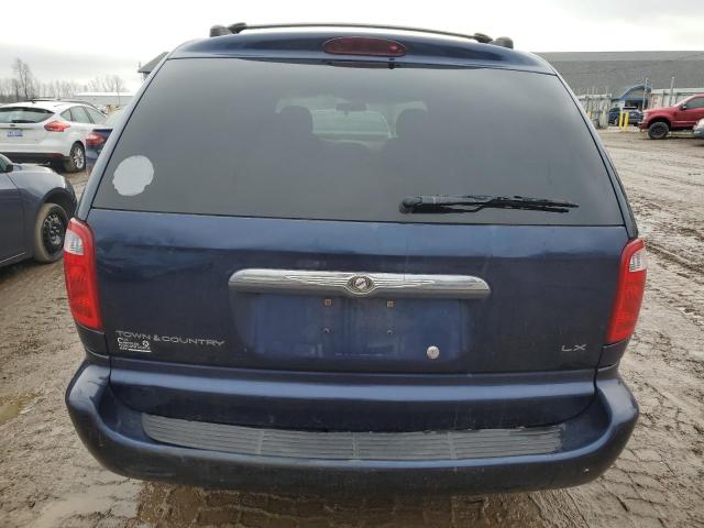 2C4GP44L83R265622 - 2003 CHRYSLER TOWN & COU LX BLUE photo 6