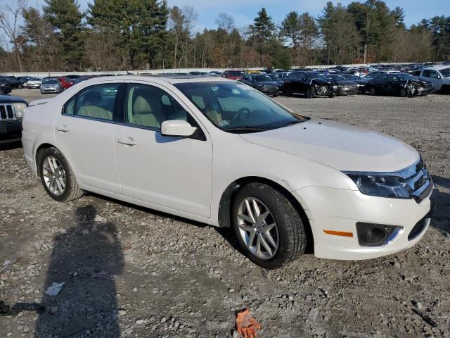 3FAHP0JG5BR277956 - 2011 FORD FUSION SEL WHITE photo 4