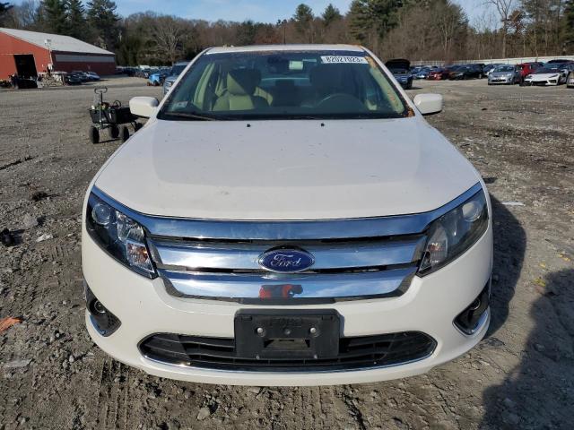 3FAHP0JG5BR277956 - 2011 FORD FUSION SEL WHITE photo 5