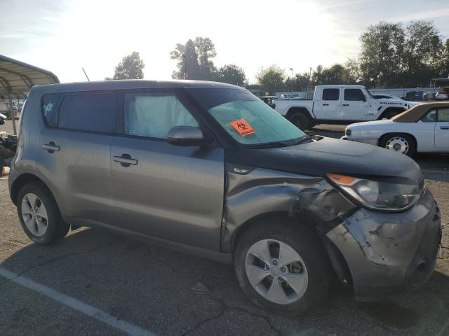 KNDJN2A20E7096812 - 2014 KIA SOUL GRAY photo 4