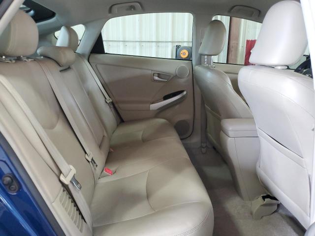 JTDKN3DUXA0091479 - 2010 TOYOTA PRIUS ლურჯი ფოტო 10