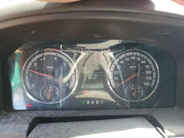 1D3HV18P89S784724 - 2009 DODGE RAM 1500 BLACK photo 9