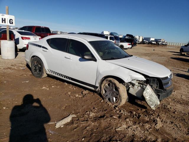 1C3CDZAB2DN529713 - 2013 DODGE AVENGER SE WHITE photo 4