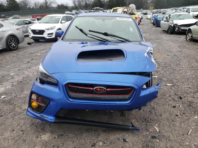 JF1VA1E69H9801142 - 2017 SUBARU WRX PREMIUM BLUE photo 5