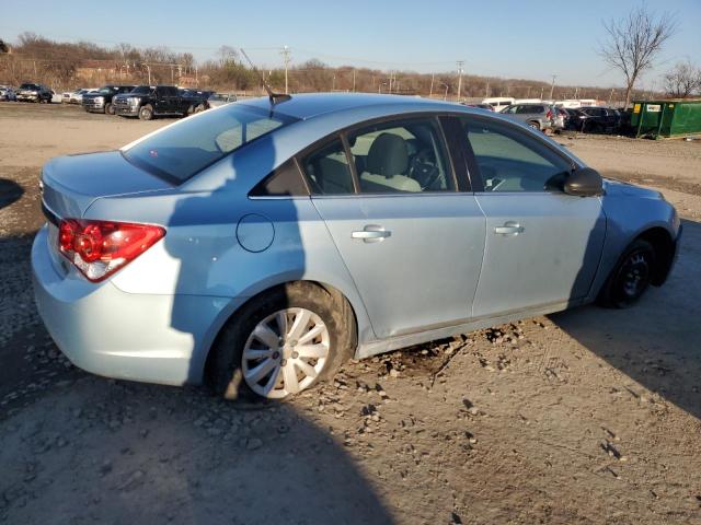 1G1PC5SH8B7307893 - 2011 CHEVROLET CRUZE LS GRAY photo 3