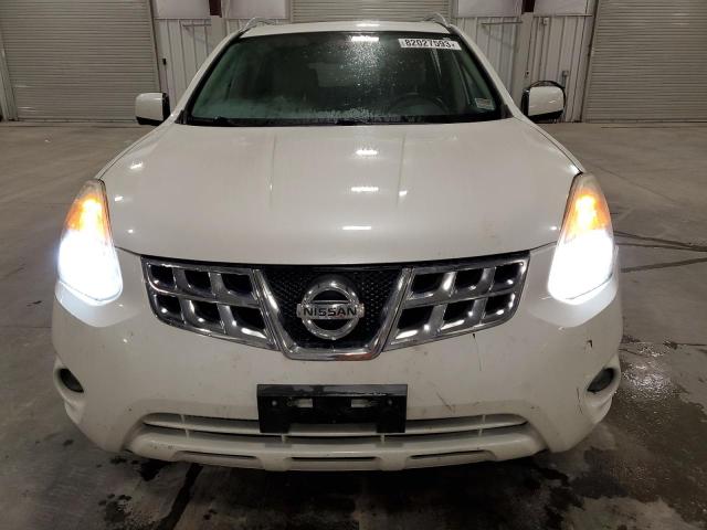 JN8AS5MV9DW101398 - 2013 NISSAN ROGUE S WHITE photo 5