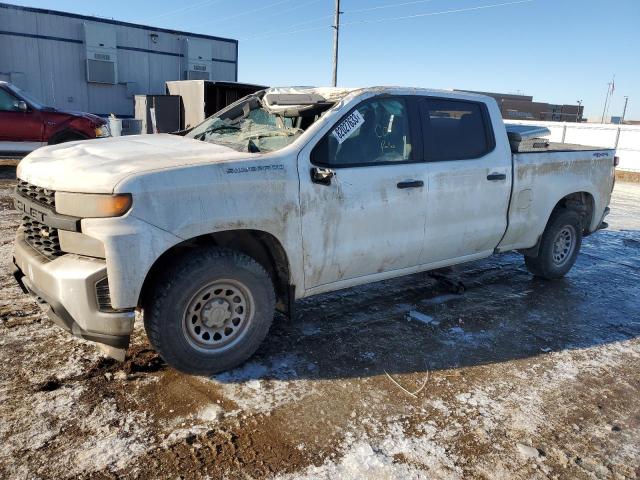 3GCUYAED5NG215887 - 2022 CHEVROLET SILVERADO K1500 WHITE photo 1