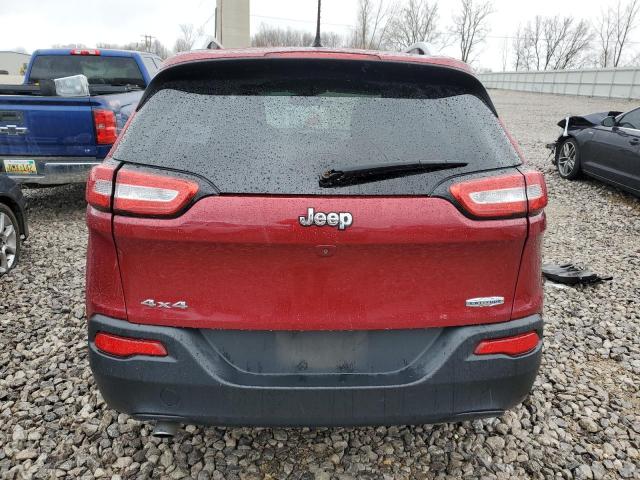 1C4PJMCBXFW505436 - 2015 JEEP CHEROKEE LATITUDE RED photo 6