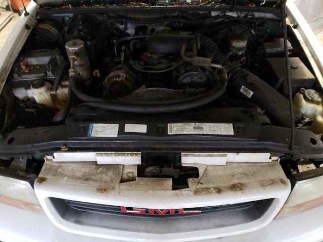 1GTDT13W01K249838 - 2001 GMC SONOMA WHITE photo 11