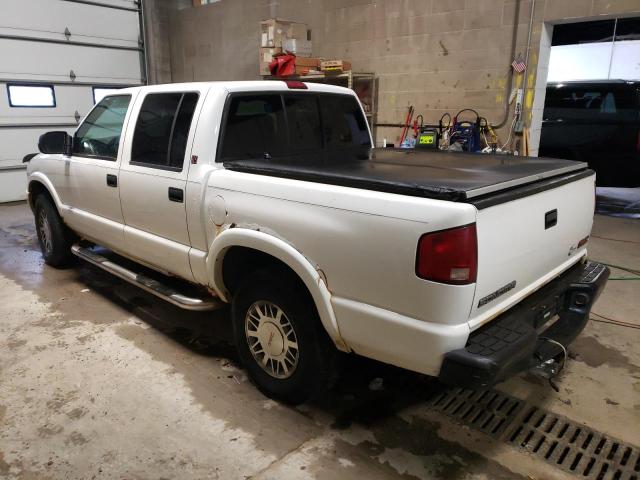 1GTDT13W01K249838 - 2001 GMC SONOMA WHITE photo 2