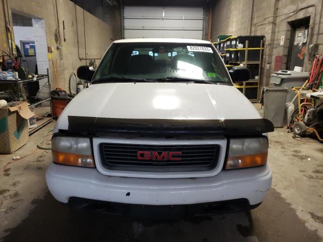 1GTDT13W01K249838 - 2001 GMC SONOMA WHITE photo 5