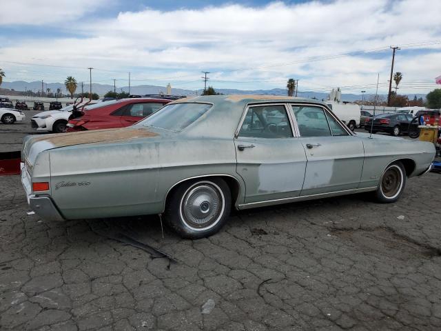 8J54Y162799 - 1968 FORD GALAXIE TURQUOISE photo 3