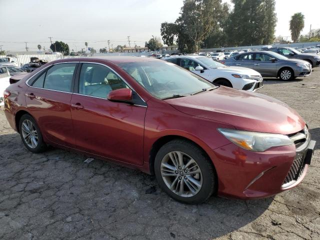 4T1BF1FK5GU500983 - 2016 TOYOTA CAMRY LE BURGUNDY photo 4