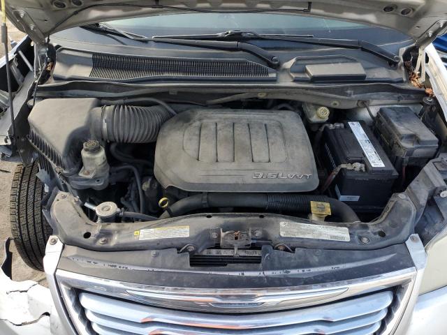 2A4RR8DG6BR783864 - 2011 CHRYSLER TOWN & COU TOURING L SILVER photo 12