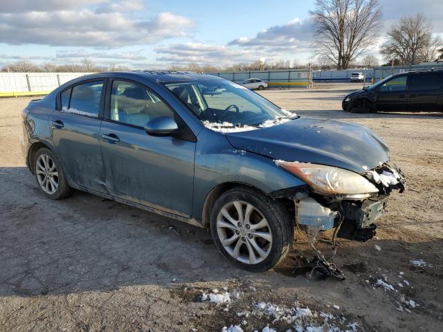 JM1BL1U55B1390022 - 2011 MAZDA 3 S TEAL photo 4