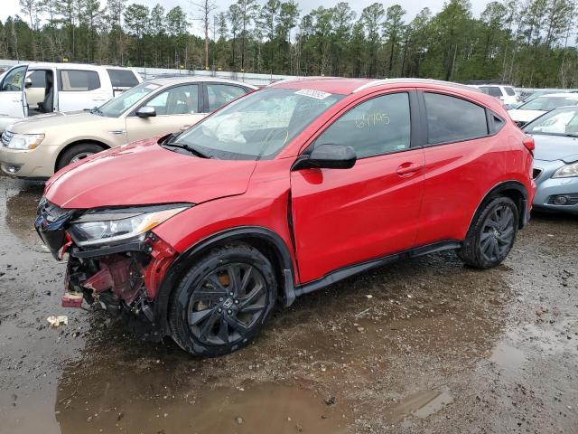 3CZRU5H18NM742117 - 2022 HONDA HR-V SPORT RED photo 1