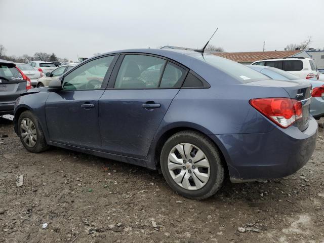 1G1PA5SH8E7468335 - 2014 CHEVROLET CRUZE LS BLUE photo 2