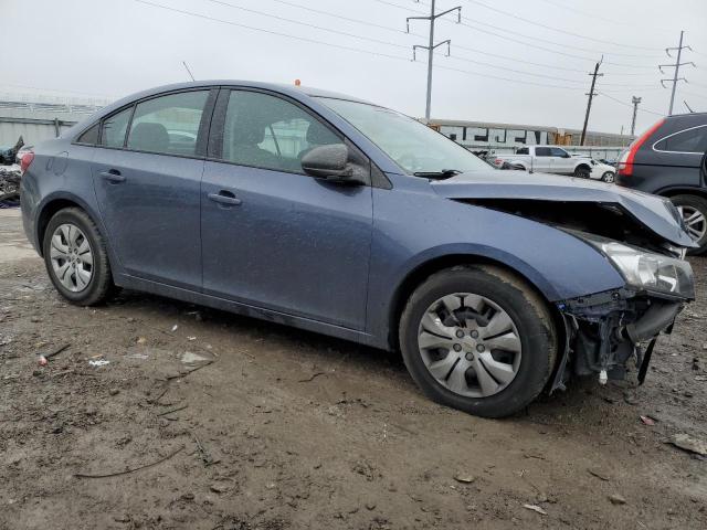 1G1PA5SH8E7468335 - 2014 CHEVROLET CRUZE LS BLUE photo 4