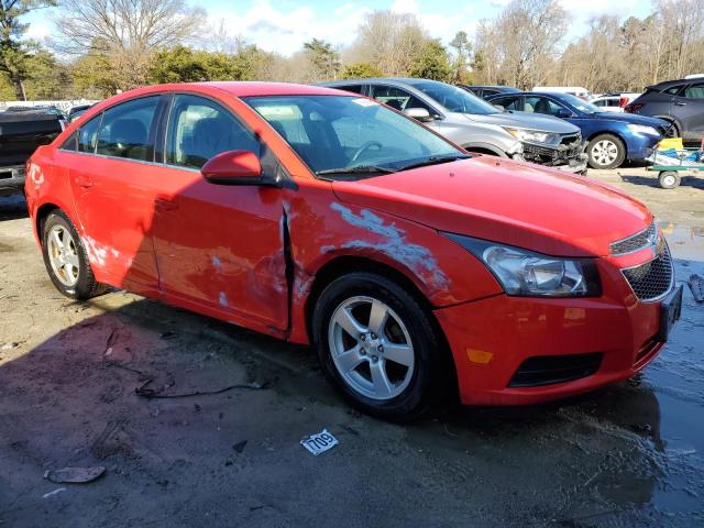 1G1PC5SB7E7414336 - 2014 CHEVROLET CRUZE LT RED photo 4