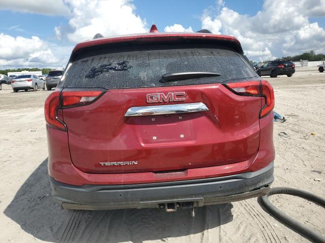 3GKALMEVXJL347996 - 2018 GMC TERRAIN SLE RED photo 6