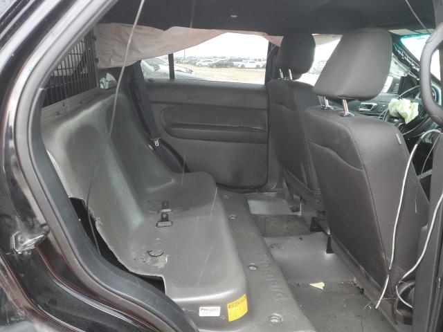 1FM5K8AR3GGC14635 - 2016 FORD EXPLORER POLICE INTERCEPTOR Սև լուսանկար 11