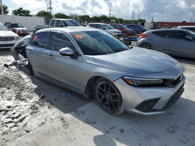 19XFL1H81NE019141 - 2022 HONDA CIVIC SPORT TOURING SILVER photo 4