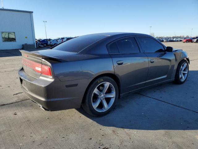 2C3CDXBG5EH134336 - 2014 DODGE CHARGER SE CHARCOAL photo 3