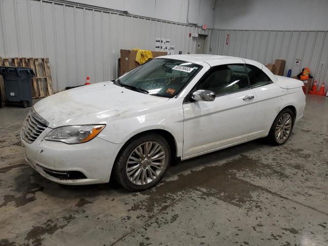 1C3BC7EG9BN554839 - 2011 CHRYSLER 200 LIMITED WHITE photo 1