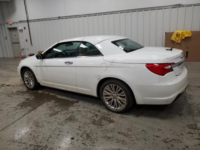 1C3BC7EG9BN554839 - 2011 CHRYSLER 200 LIMITED WHITE photo 2