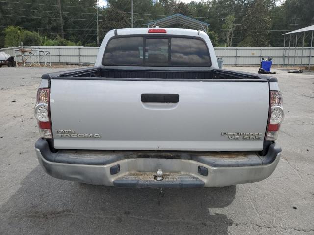 3TMJU62N99M090554 - 2009 TOYOTA TACOMA DOUBLE CAB PRERUNNER SILVER photo 6