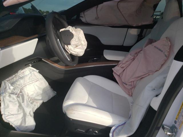 5YJSA1E55PF518858 - 2023 TESLA MODEL S Սպիտակ լուսանկար 7