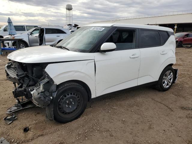 KNDJ23AU5L7734159 - 2020 KIA SOUL LX WHITE photo 1