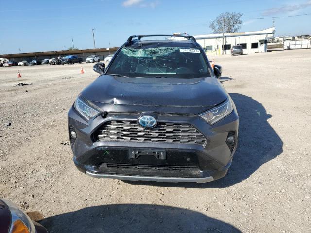 2T3EWRFV4KW043637 - 2019 TOYOTA RAV4 XSE GRAY photo 5