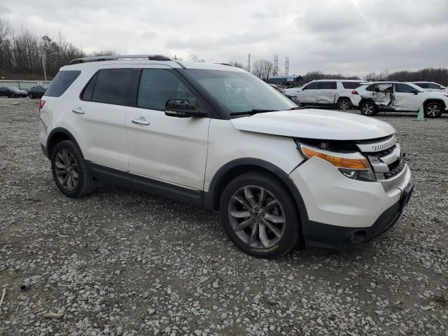 1FM5K8D87EGB39471 - 2014 FORD EXPLORER XLT WHITE photo 4