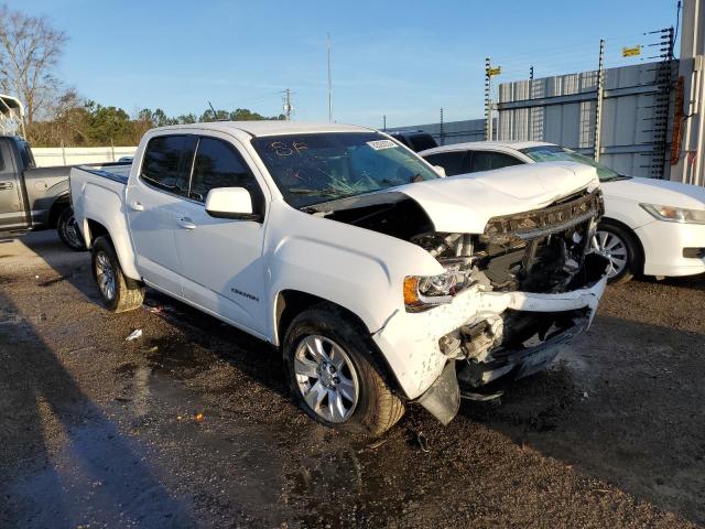 1GTG5CEN6H1327806 - 2017 GMC CANYON SLE WHITE photo 4